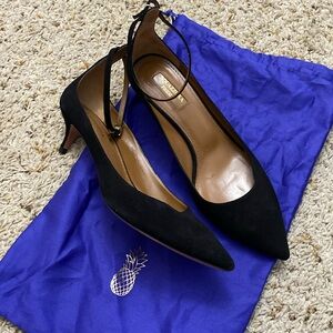 Used Aquazzura Kitten Heels Size 37.5